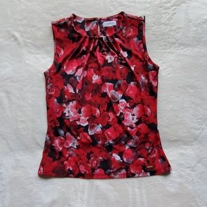 Calvin Klein floral blouse